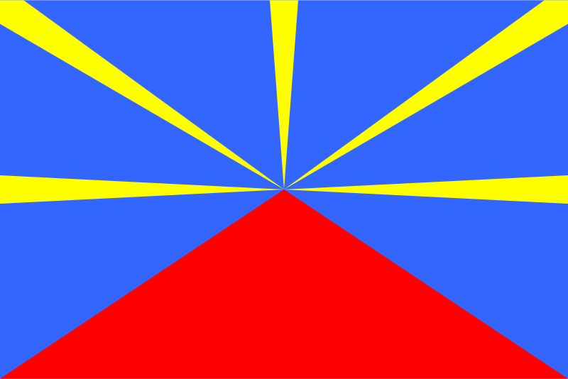 Proposed flag of Réunion
