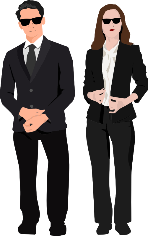 People In Black