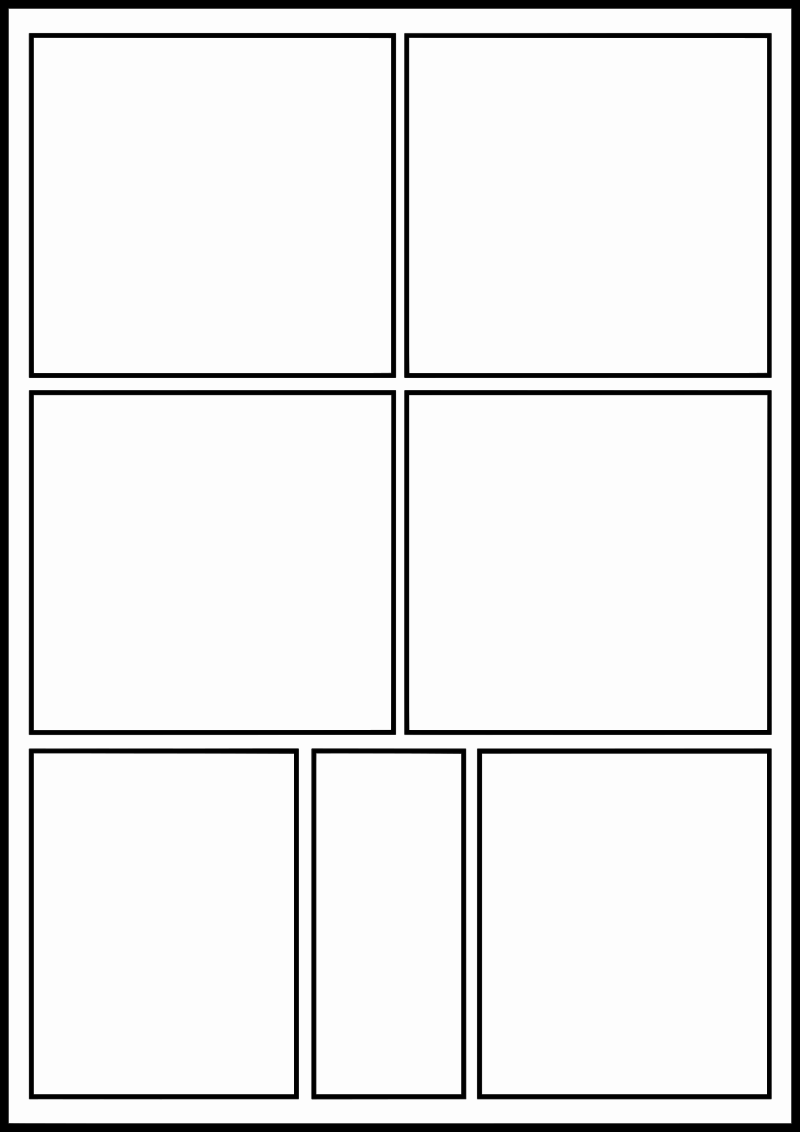 Comic template 1