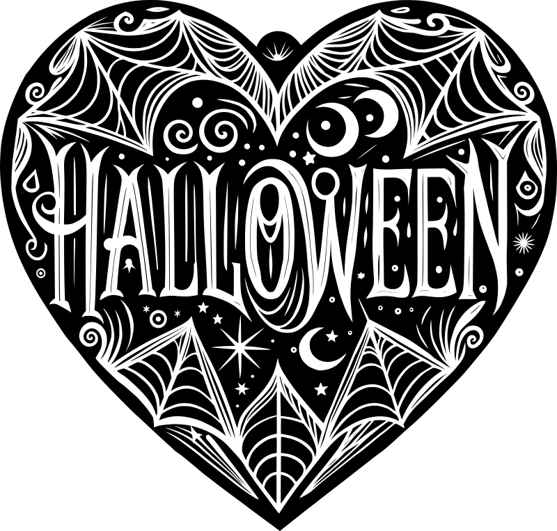 AL Generated Halloween Heart 2
