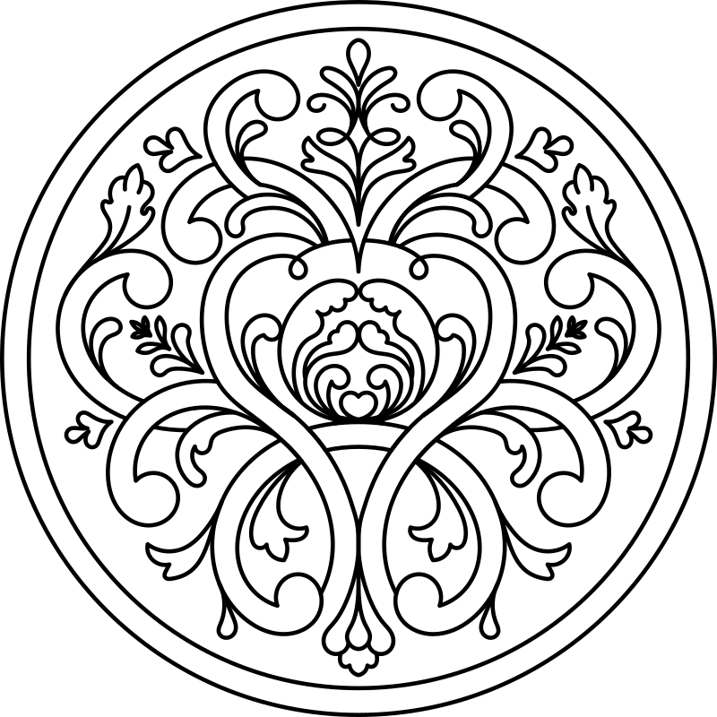Circular flourish By m1981 Optimized