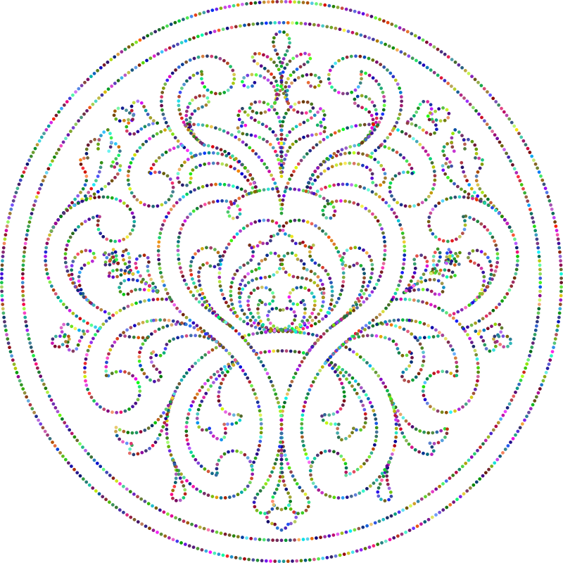 Circular flourish By m1981 Circles Colorful No BG