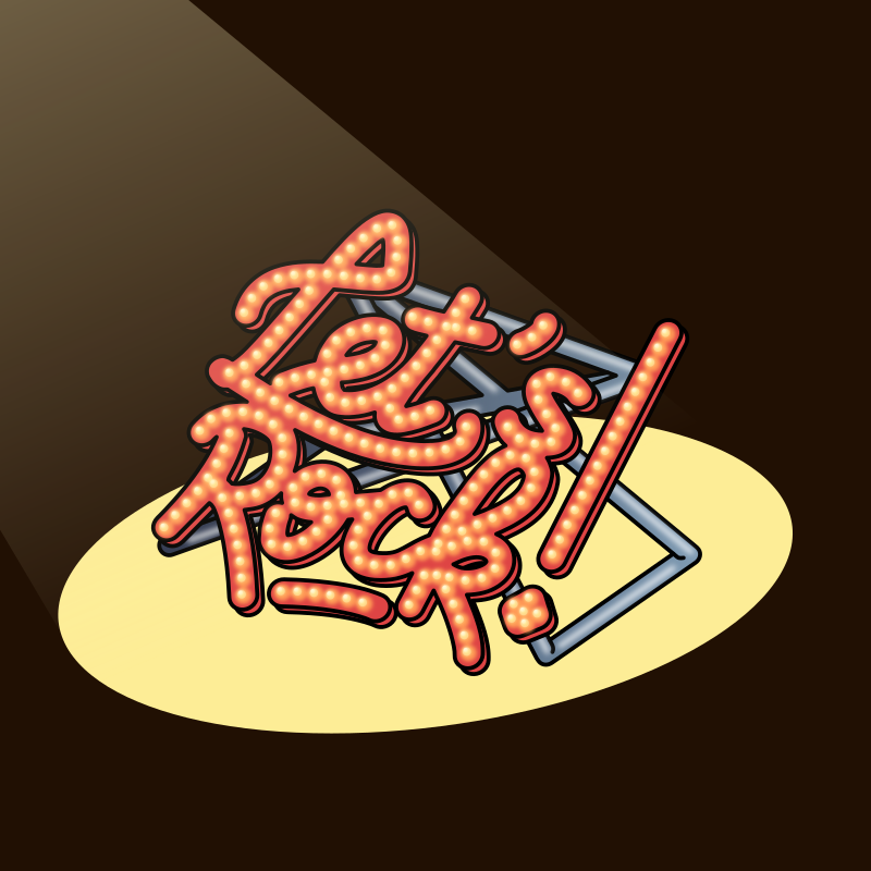 Let's rock spotlight