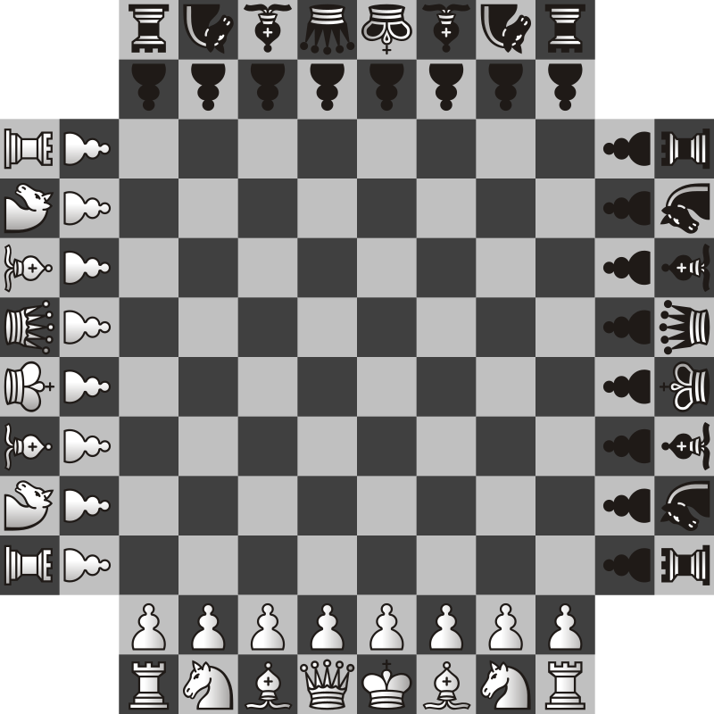 4 Player Chess Set