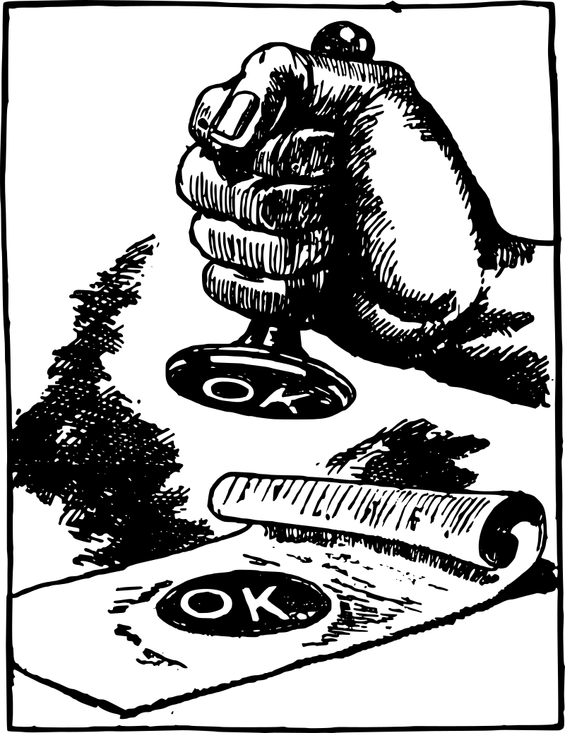 Approval Stamp