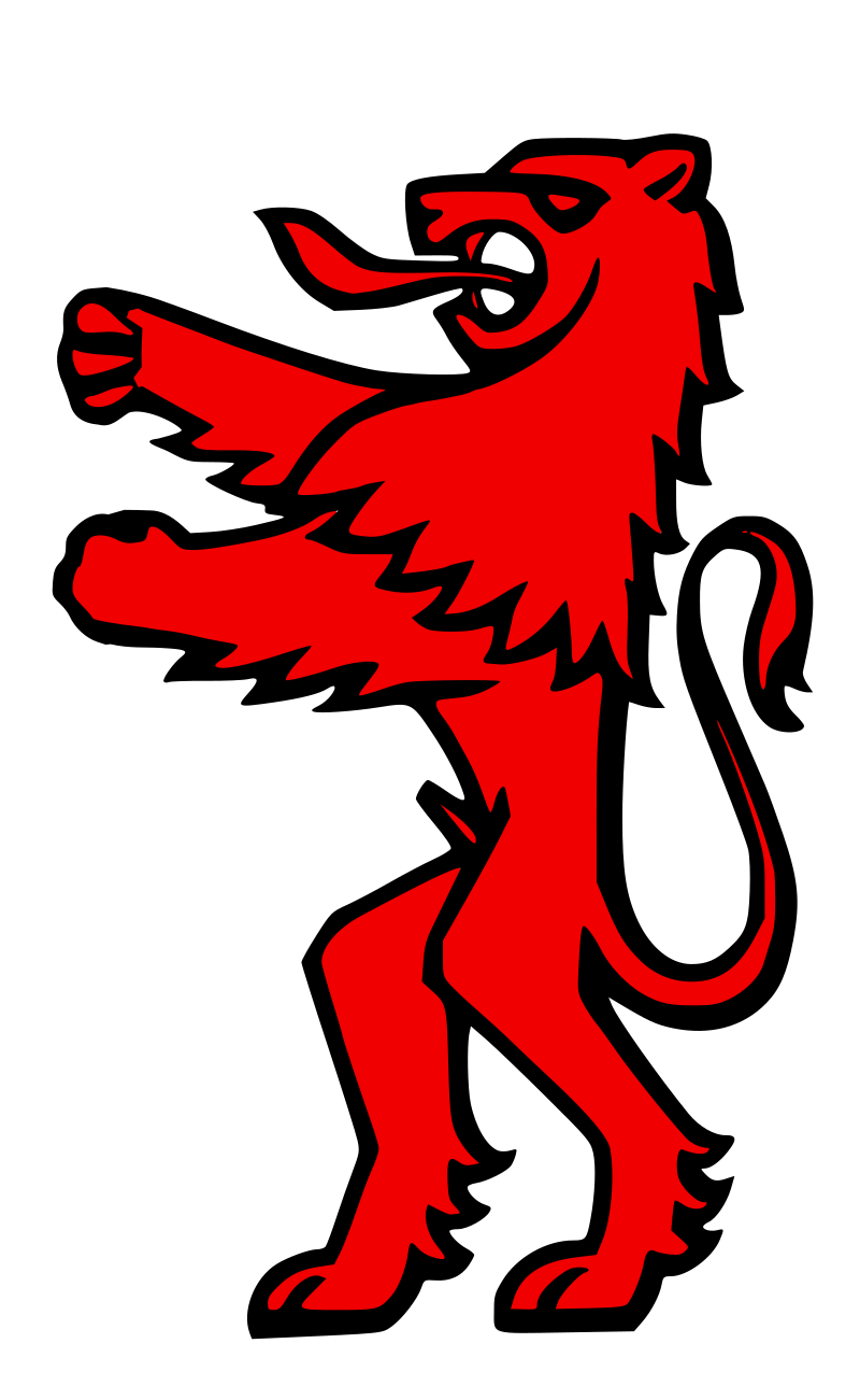 Walking Red Lion