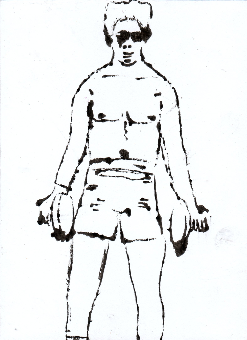 blotted line boxer
