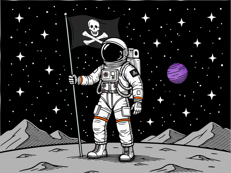 Pirate Astronaut