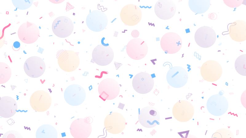 Background squiggles pastel