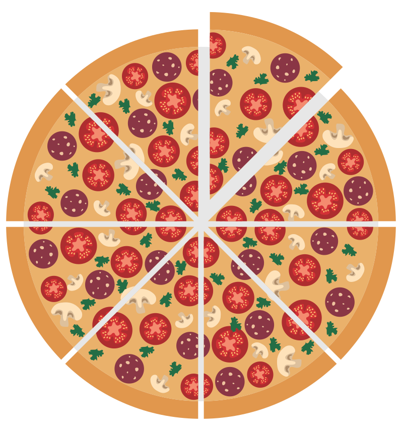 Pizza - Isolated