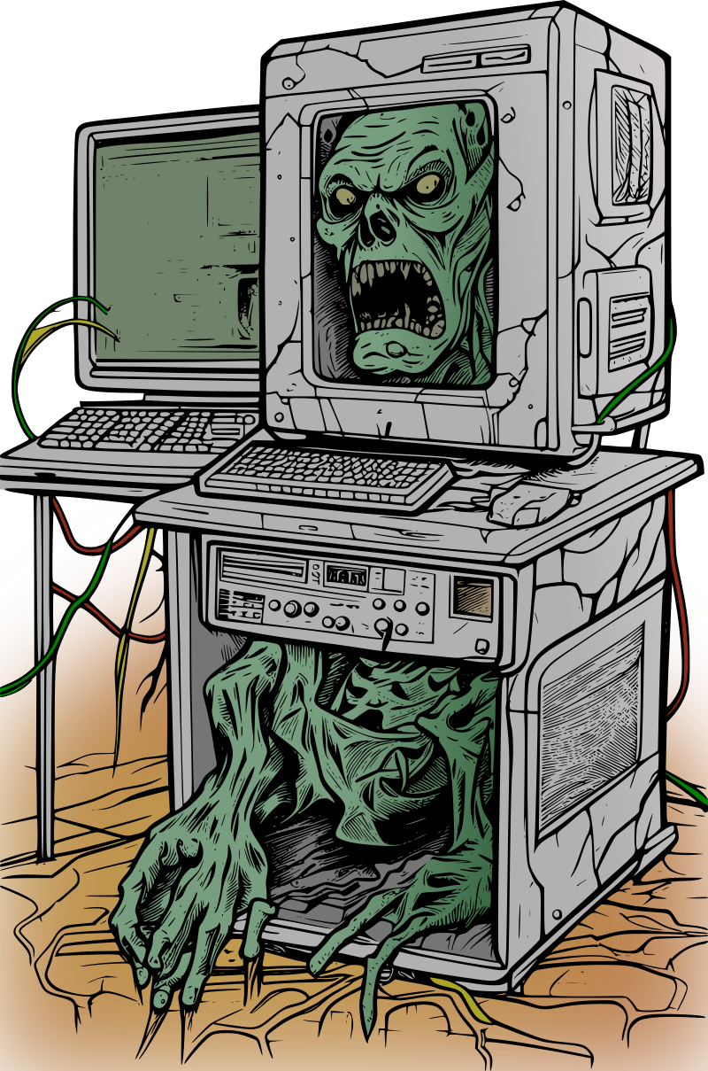 Zombie Computer - Colour Remix