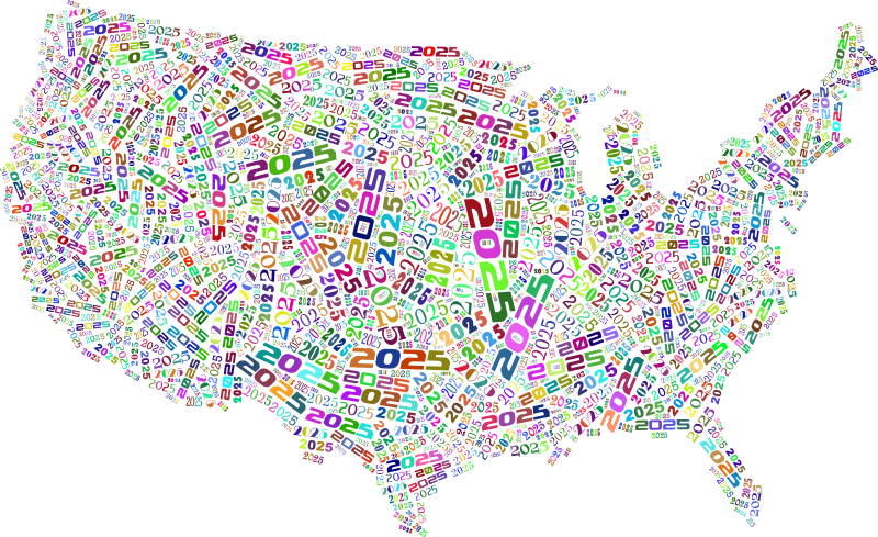 2025 America Colorful