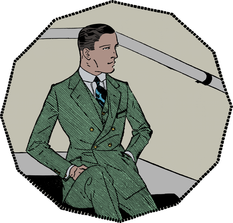 Man in a Suit - Colour Remix