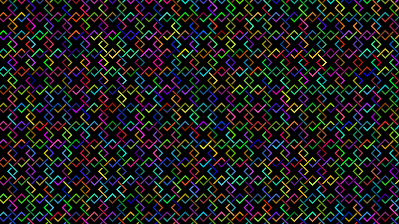 Seamless Pattern 399 Colorful