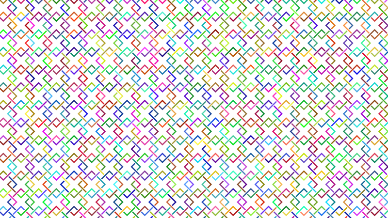 Seamless Pattern 399 Colorful No BG