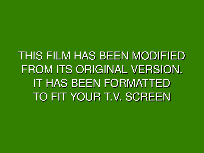 Cropped Home Video Screen
