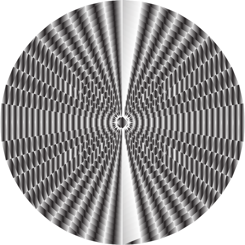 Triangularized Geometric Mandala 2 Duochrome