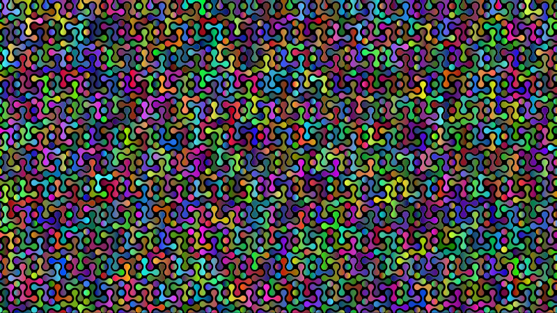 Seamless Pattern 394 Polyprismatic