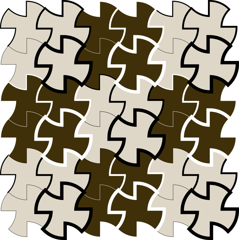 Interlocking pattern 3