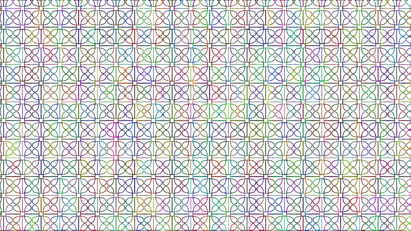 Seamless Pattern 413 Polyprismatic No BG