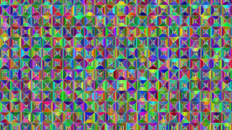 Seamless Pattern 434 Polyprismatic