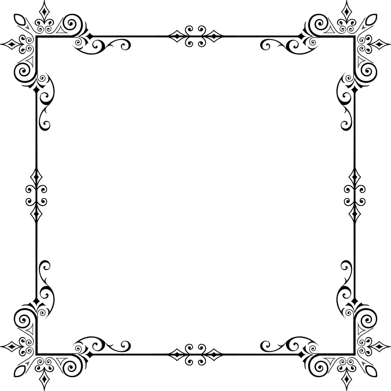 Flourish Frame Derivative 48