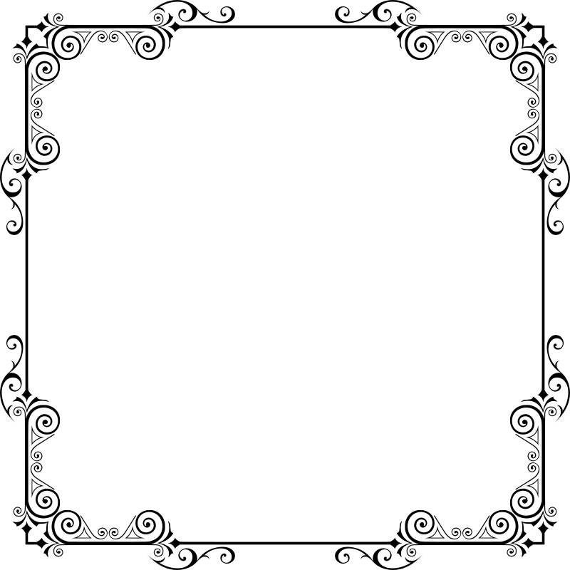Flourish Frame Derivative 54
