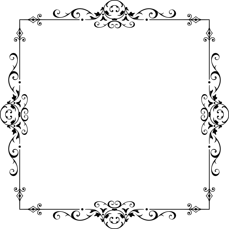 Flourish Frame Derivative 58