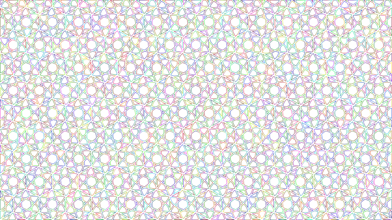 Seamless Pattern 385 Polyprismatic No BG