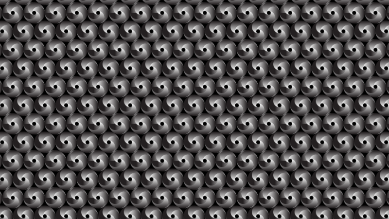 Seamless Pattern 387 Black