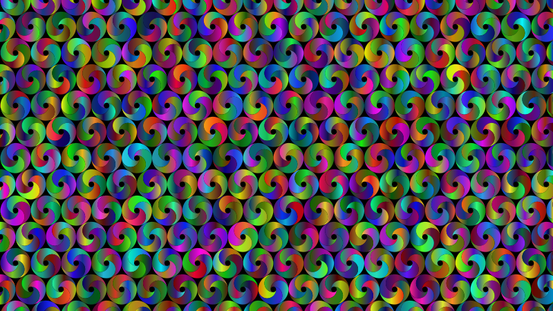 Seamless Pattern 387 Polyprismatic