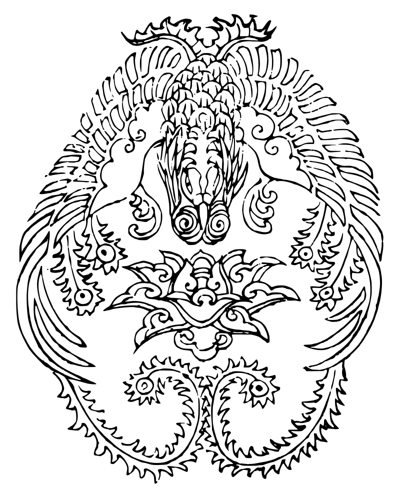 Japanese Phoenix Design