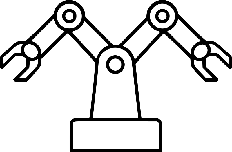 Dual-arm robot with common base