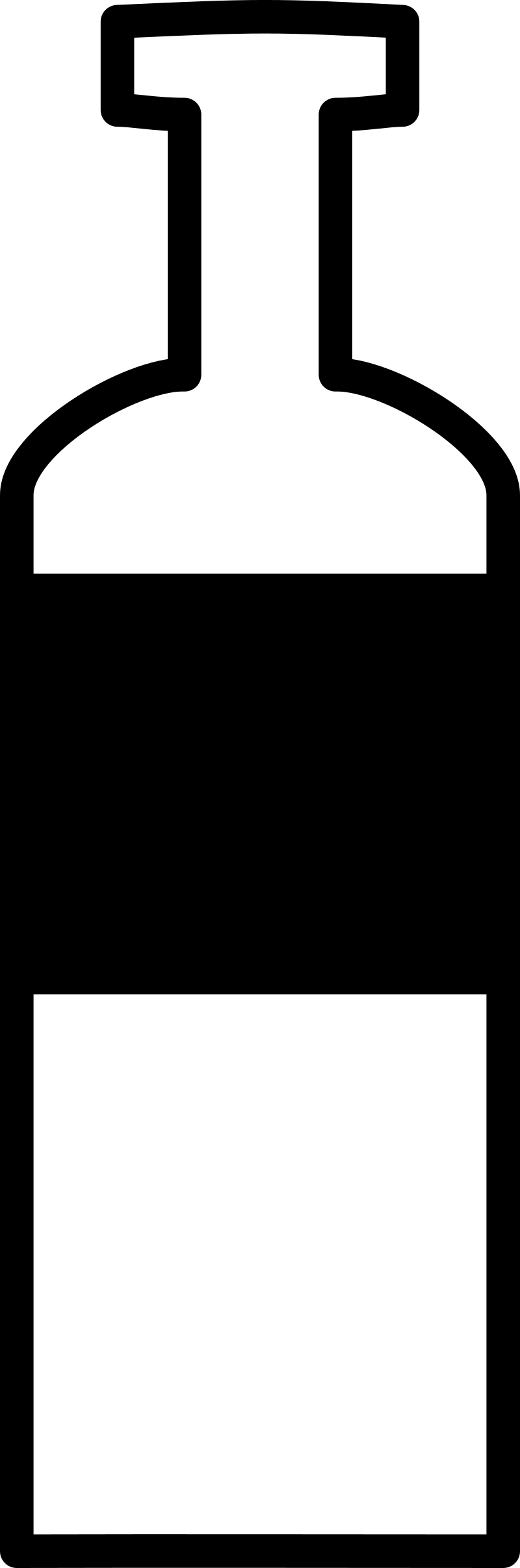 Bottle Simple Black Label