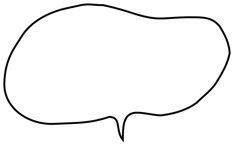 Hand-Drawn Speech Bubble