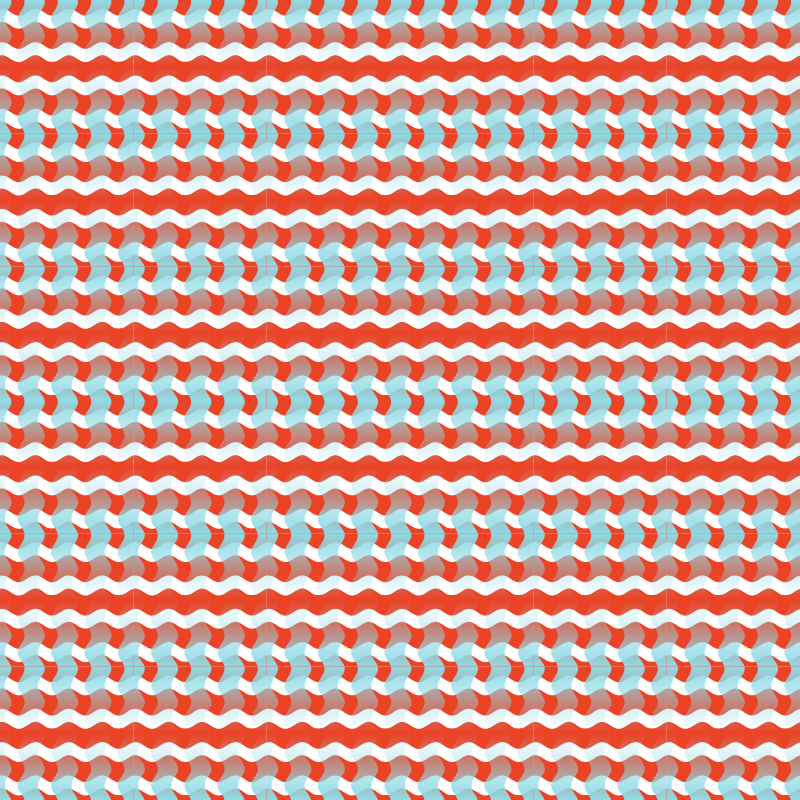 Wavy pattern
