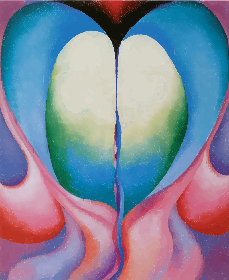 Georgia O'Keeffe Painting