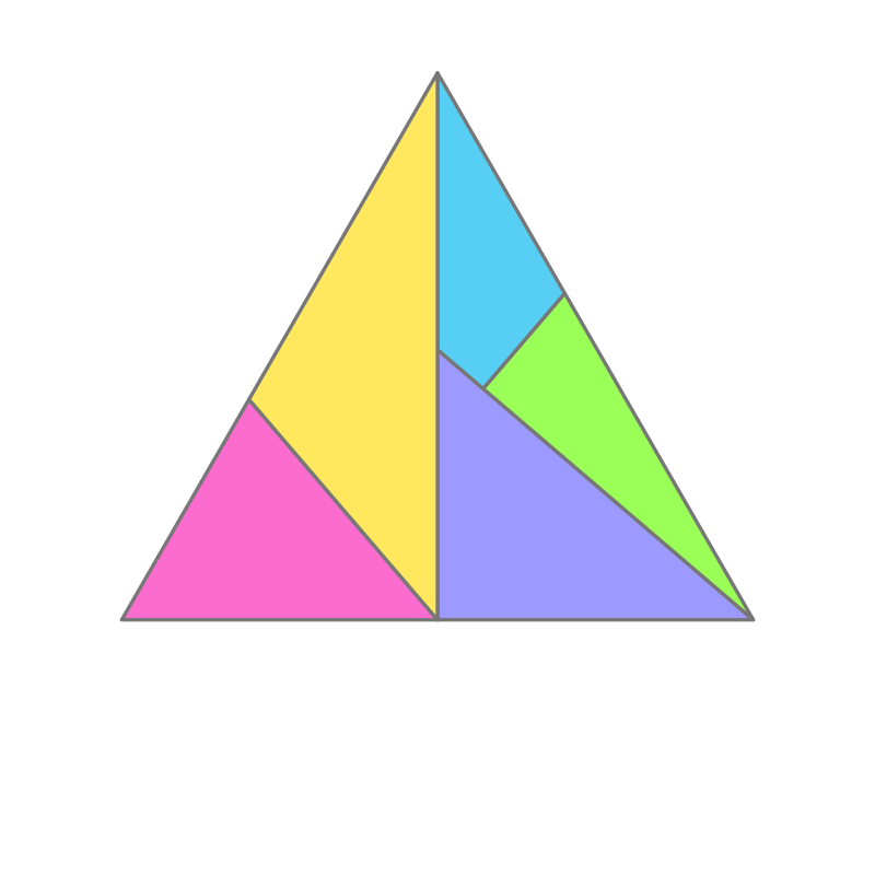 triangle transform to square animation