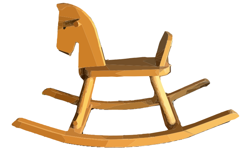 Wooden Rocking Horse