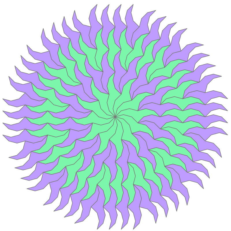 spiral tiling