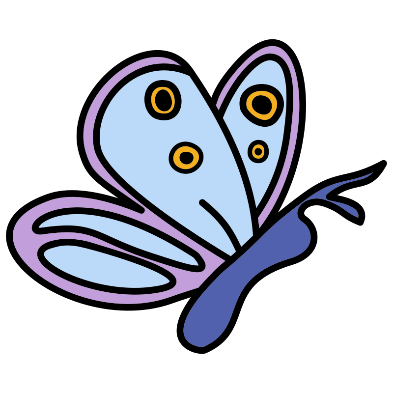 Simple Butterfly Clipart