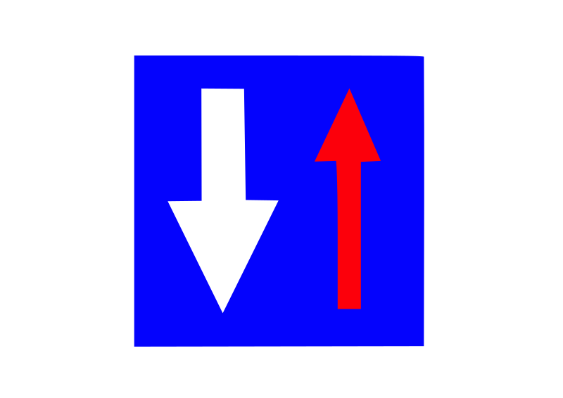 Circulation alternée - Tráfico alternativo - Alternate traffic