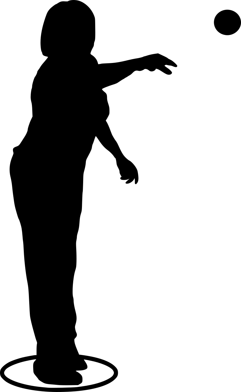 Petanque silhouette 4