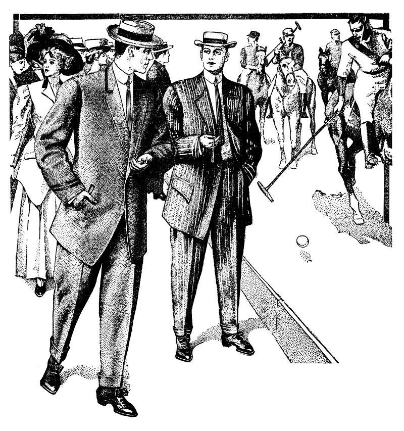 Suit Men and Polo Riders