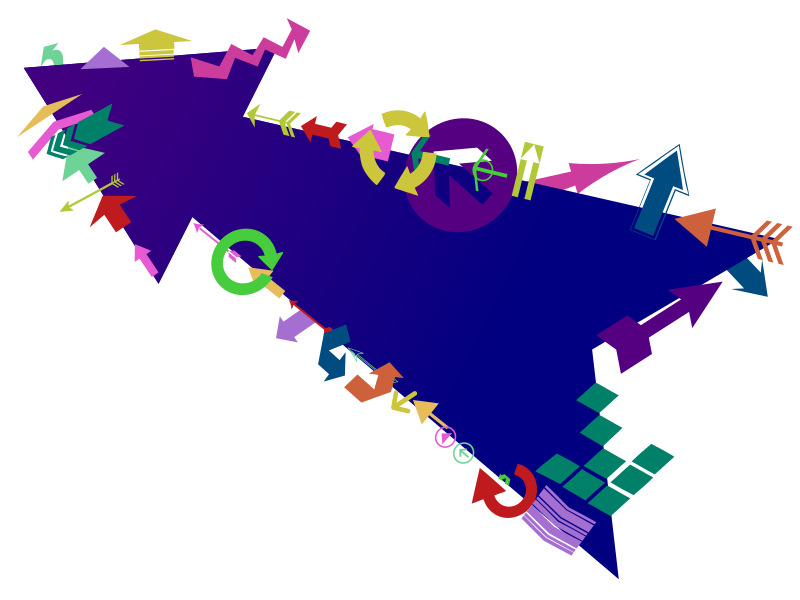 Arrows of Arrow - Colour Remix