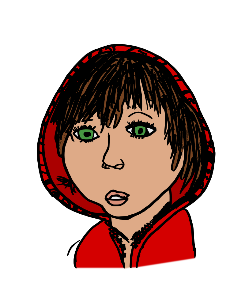 Girl in a Hoodie - Colour Remix