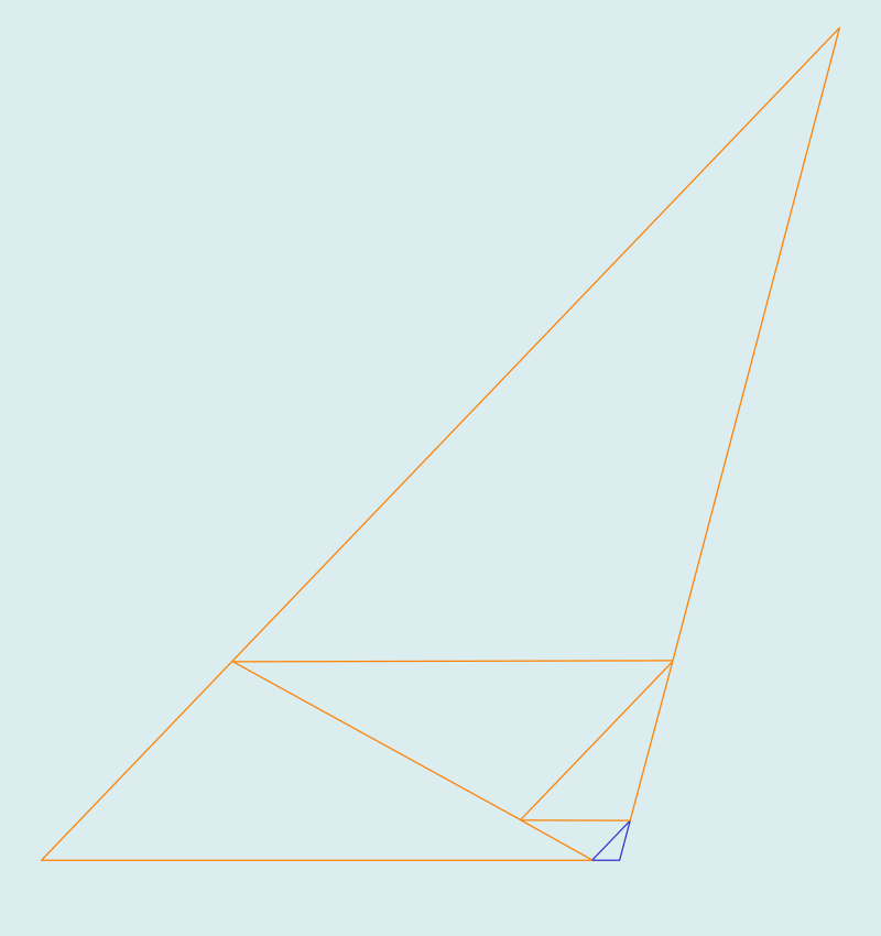 2:3:4 side triangle