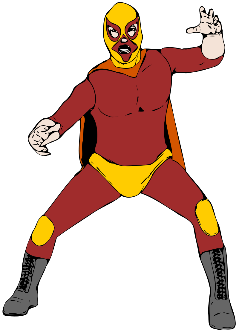 Masked Wrestler - Colour Remix