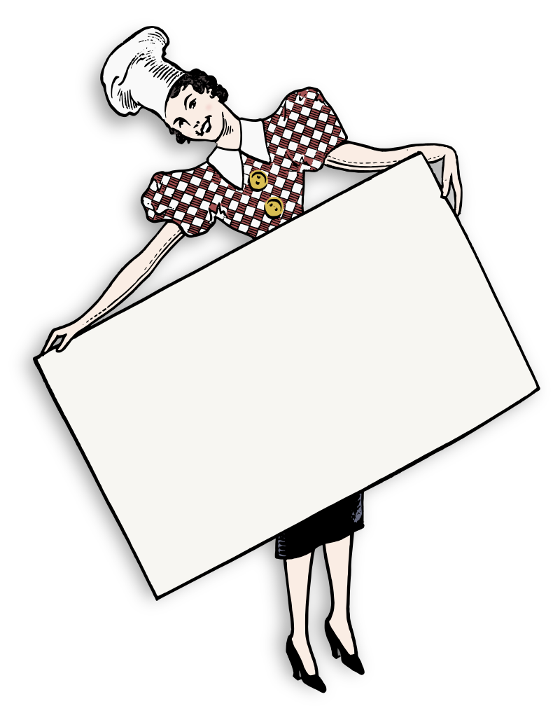 Chef Lady Frame - Colour Remix