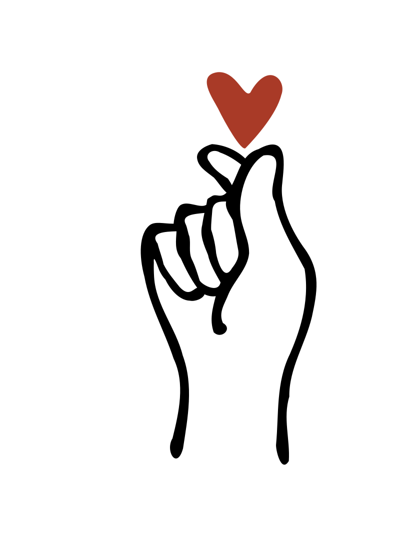 Heart Finger Gesture